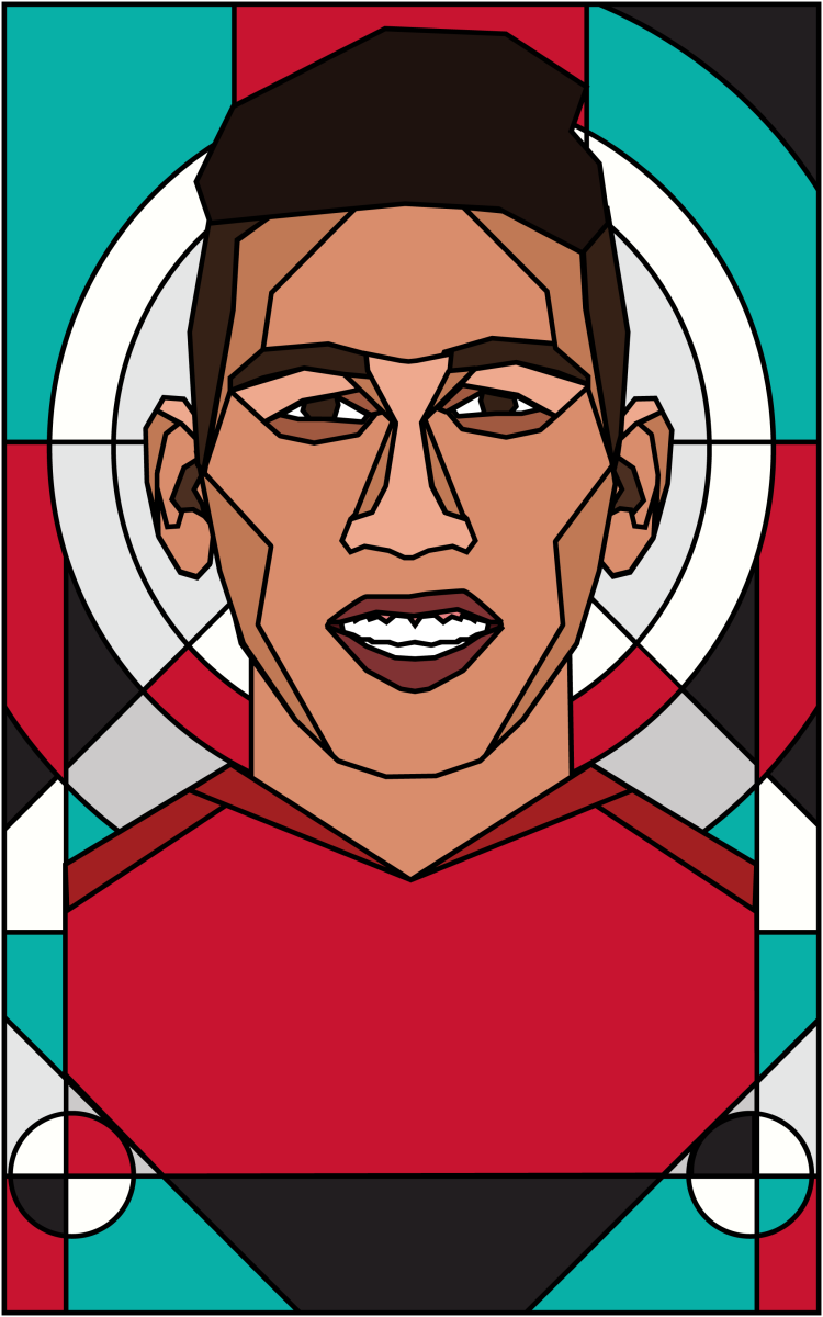 在球队后防 在球队后防